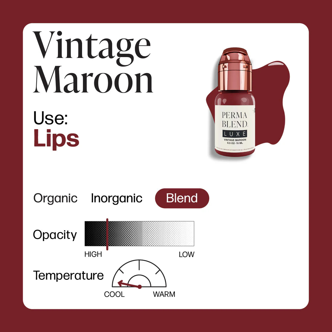 Perma Blend Luxe Vintage Maroon 15ml