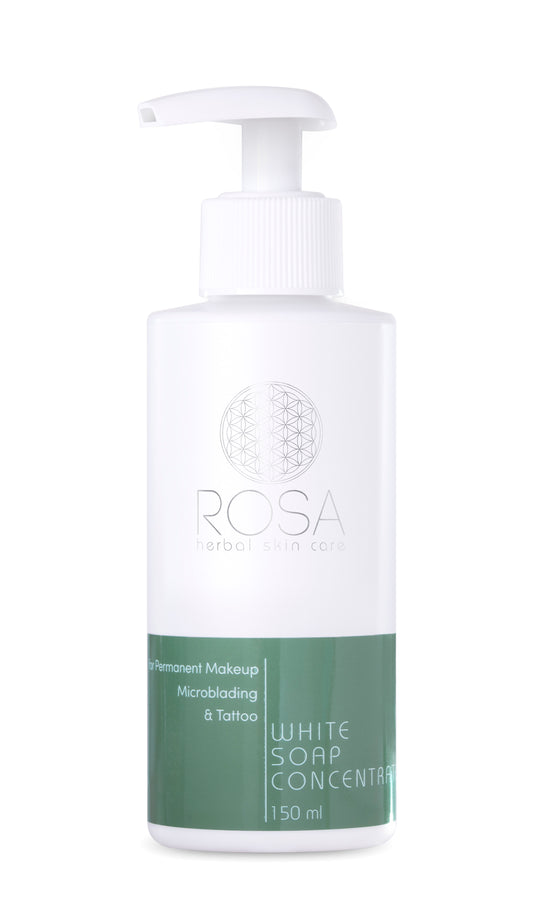 WHITE SOAP CONCENTRATE/WEIßE SEIFE ROSA /150ML
