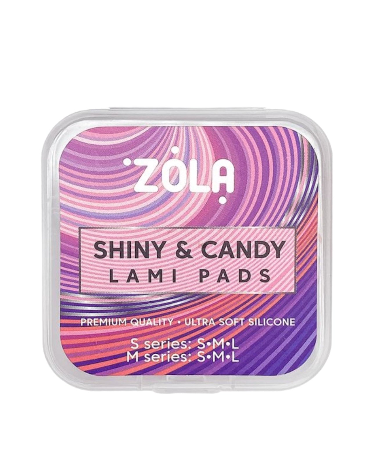 ZOLA Silikonrollen Shiny & Candy Lami Pads, 6 Paare