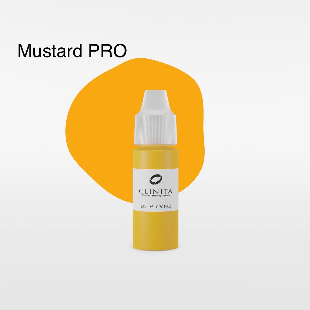 Clinita Mustard PRO PMU Pigment