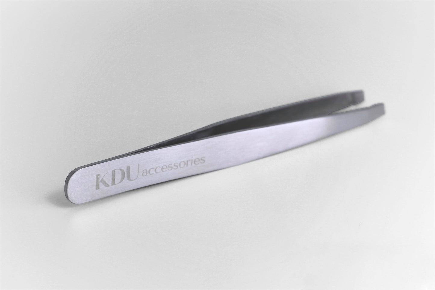 KDU Pinzette silver (slanted)