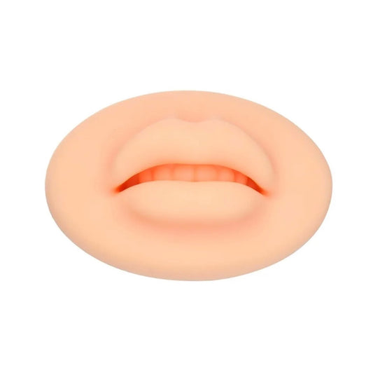 PMU Mouth Open 3D Lips Tattoo Fake Skin Latex