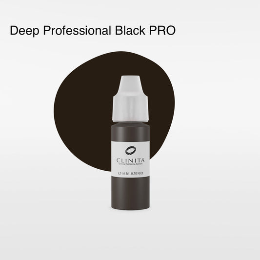 Clinita Deep Professional Black Pro PMU Pigment